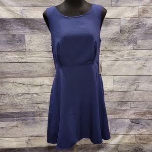 Forever 21 large dress nwt blue lace back